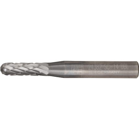 Pferd Carbide Bur, SCTI SC-14, 1/4", Double Cut 24382